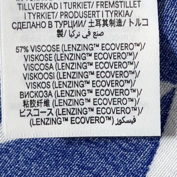 Boden Kate Midi Shirt Dress Womens Sz 4P Blue Birdie Long Sleeve Belted - Picture 9 of 13